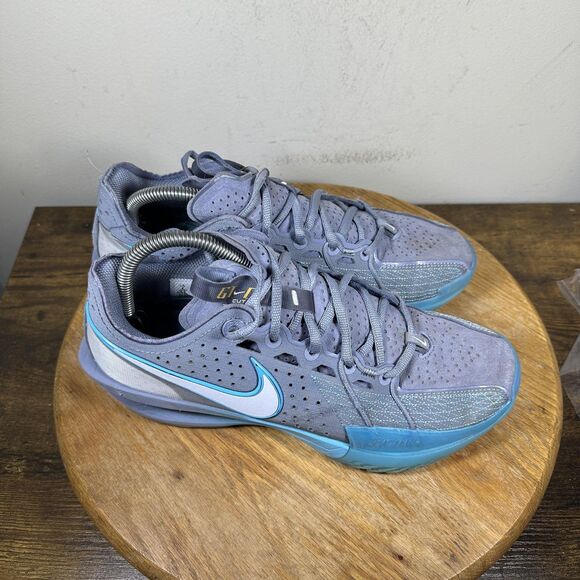 Nike Air Zoom GT Cut 2 Shoes Mens Size 8 Blue DV2913-402 Basketball Sneakers